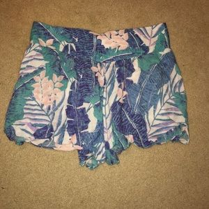 American Eagle Outfitters Floral Shorts